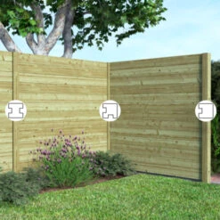 Sleufpaal Hoek Grenen 8,8 X 8,8 X270cm -Pokon Verkoopwinkel 123 1019