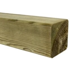 Tuinpaal Geïmpregneerd Ca. 8,8x8,8 Cm, Lengte Ca. 240 Cm