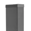 Rechthoekige Paal Antraciet 150 Cm -Pokon Verkoopwinkel 123 1052