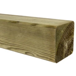 Tuinpaal Geïmpregneerd Ca. 8,8x8,8 Cm, Lengte Ca. 270 Cm