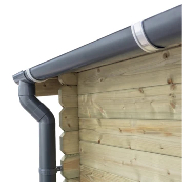 Dakgoot Ø10 Cm - E800 Cm 4 Dakgoot Ø10 Cm - E800 Cm - Afbeelding 2