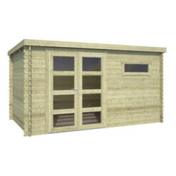 Tuinhuis Timian Geïmpregneerd 400x255 Cm