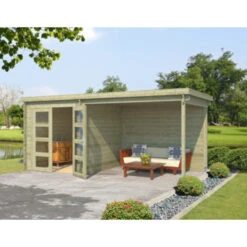 Tuinhuis Helena Geïmpregneerd Met Overkapping 492x254 Cm 7 Tuinhuis Helena Geïmpregneerd Met Overkapping 492x254 Cm -Pokon Verkoopwinkel 123 1206