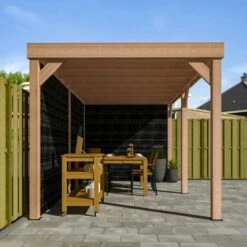 Overkapping Douglas Hout Zwart Met Achterwand En Zijwand 270x522 Cm 17 Overkapping Douglas Hout Zwart Met Achterwand En Zijwand 270x522 Cm -Pokon Verkoopwinkel 123 1301
