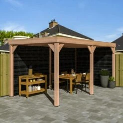 Overkapping Douglas Hout Zwart Met Achterwand En Zijwand 270x522 Cm 18 Overkapping Douglas Hout Zwart Met Achterwand En Zijwand 270x522 Cm -Pokon Verkoopwinkel 123 1302