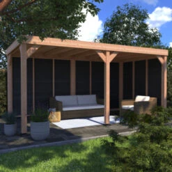 Overkapping Douglas Hout Zwart Met Achterwand En Zijwand 270x522 Cm 22 Overkapping Douglas Hout Zwart Met Achterwand En Zijwand 270x522 Cm -Pokon Verkoopwinkel 123 1306