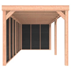 Overkapping Douglas Hout Zwart Met Achterwand En Zijwand 270x522 Cm 25 Overkapping Douglas Hout Zwart Met Achterwand En Zijwand 270x522 Cm -Pokon Verkoopwinkel 123 1309