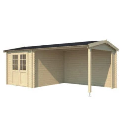 Tuinhuis Karyna Met Overkapping 590x313 Cm