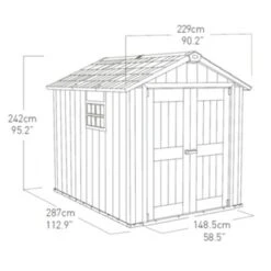 Keter Oakland 759 Tuinhuis -Pokon Verkoopwinkel 123 1354