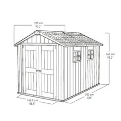 Keter Oakland 7511 Tuinhuis -Pokon Verkoopwinkel 123 1370