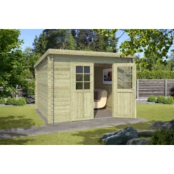 Tuinhuis Bas 275x275cm Geïmpregneerd  -Pokon Verkoopwinkel 123 1396