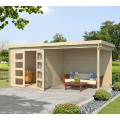 Tuinhuis Helena Met Overkapping 492x254 Cm -Pokon Verkoopwinkel 123 1411