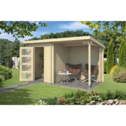 Tuinhuis Edelweiss Met Overkapping Edelweiss 390x215 Cm -Pokon Verkoopwinkel 123 1480