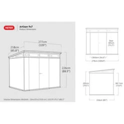 Keter Artisan 97 Grijs/zwart -Pokon Verkoopwinkel 123 1492