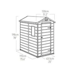 Keter Manor 46 Tuinhuis 8 Keter Manor 46 Tuinhuis -Pokon Verkoopwinkel 123 1498