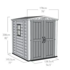 Keter Factor 66 Tuinhuis -Pokon Verkoopwinkel 123 1512