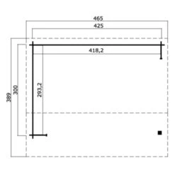 De Lounge Oussea 425x300 Geïmpregneerd  -Pokon Verkoopwinkel 123 1522