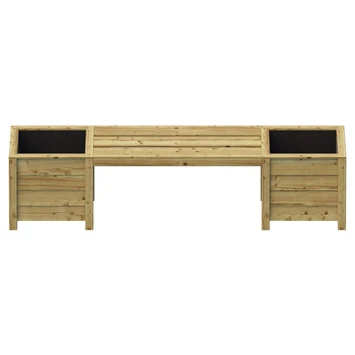 Tuinbank Met Bloembakken 3 Tuinbank Met Bloembakken