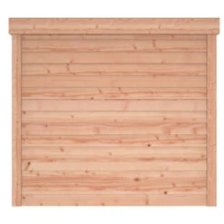 Overkapping Douglas Hout Blank Met Achterwand En Zijwand 270x270 Cm -Pokon Verkoopwinkel 123 1696