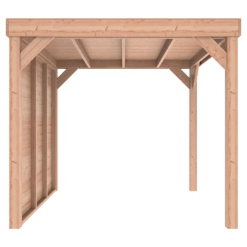 Overkapping Douglas Hout Blank Met Achterwand 270x270 Cm 9 Overkapping Douglas Hout Blank Met Achterwand 270x270 Cm - Afbeelding 7