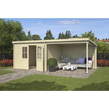 Tuinhuis Olaf 581x292cm Blank 4 Tuinhuis Olaf 581x292cm Blank - Afbeelding 2