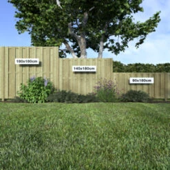 Tuinscherm Grenen Recht 140x180cm -Pokon Verkoopwinkel 123 187