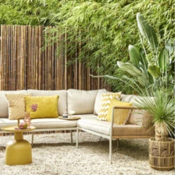 Bamboe Schutting Zwart Ca. 180x180 Cm -Pokon Verkoopwinkel 123 267