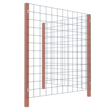 Gaas Startpakket Tuinhek Hardhout 180x180cm 8 Gaas Startpakket Tuinhek Hardhout 180x180cm - Afbeelding 6