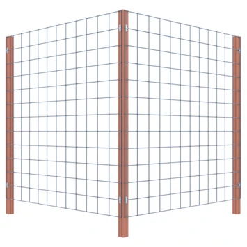 Gaas Startpakket Tuinhek Hardhout 180x180cm 9 Gaas Startpakket Tuinhek Hardhout 180x180cm - Afbeelding 7
