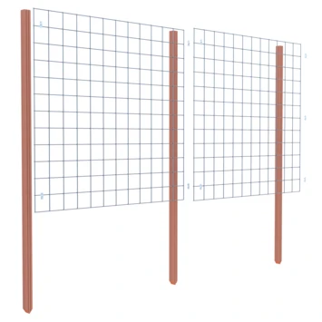 Gaas Startpakket Tuinhek Hardhout 180x180cm 11 Gaas Startpakket Tuinhek Hardhout 180x180cm - Afbeelding 9