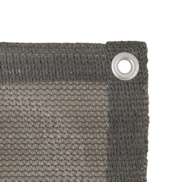 Balkonscherm Doek Grijs 90x500cm 5 Balkonscherm Doek Grijs 90x500cm - Afbeelding 3