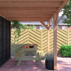 Schutting Szeged 180x180cm -Pokon Verkoopwinkel 123 356