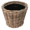 Mand Drypot Naturel Rotan Ø40x30 Cm 1 Mand Drypot Naturel Rotan Ø40x30 Cm -Pokon Verkoopwinkel 123 36