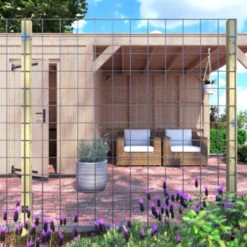 Gaas Volgpakket Tuinhek Grenen 180x180cm  -Pokon Verkoopwinkel 123 374