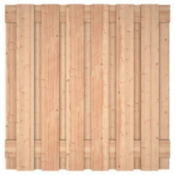 Schutting Douglas Recht Extra Grote Planken Ca. 180x180cm -Pokon Verkoopwinkel 123 403