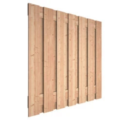 Schutting Douglas Recht Extra Grote Planken Ca. 180x180cm -Pokon Verkoopwinkel 123 407
