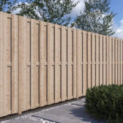 Schutting Douglas Recht Ca. 180x180 Cm -Pokon Verkoopwinkel 123 412