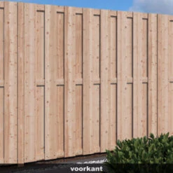 Schutting Douglas Recht Ca. 180x180 Cm -Pokon Verkoopwinkel 123 413