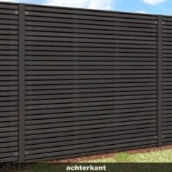 Schutting Andalusië Ca.180x180cm Zwart -Pokon Verkoopwinkel 123 436