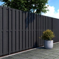 Schutting Royal Antraciet Grenen Ca. 180x180 Cm -Pokon Verkoopwinkel 123 442