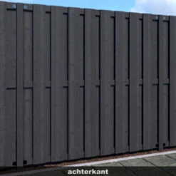 Schutting Royal Antraciet Grenen Ca. 180x180 Cm -Pokon Verkoopwinkel 123 444