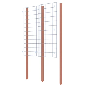 Gaas Startpakket Tuinhek Hardhout 180x75cm 14 Gaas Startpakket Tuinhek Hardhout 180x75cm - Afbeelding 12