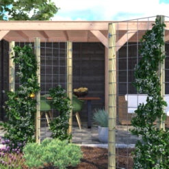 Gaas Startpakket Tuinhek Grenen 180x75cm  -Pokon Verkoopwinkel 123 484