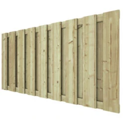 Tuinscherm Grenen Recht 90x180cm -Pokon Verkoopwinkel 123 510