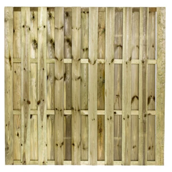 Schutting Wales Grenen Recht Ca. 180x180 Cm 4 Schutting Wales Grenen Recht Ca. 180x180 Cm - Afbeelding 2