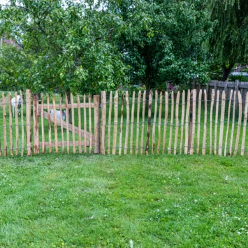 Schapenhek Kastanjehout Ca. 100x500 Cm 8 Schapenhek Kastanjehout Ca. 100x500 Cm - Afbeelding 6