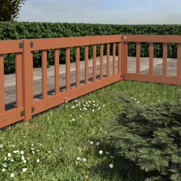 Tuinhek Hardhout Colorado Ca. 60x180 Cm 9 Tuinhek Hardhout Colorado Ca. 60x180 Cm - Afbeelding 7