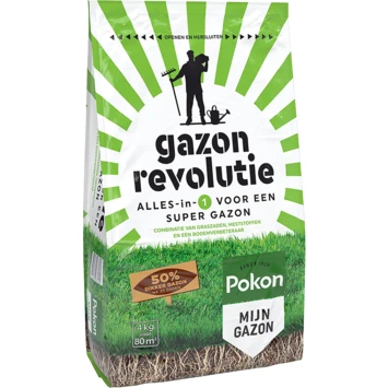 Pokon Gazon Revolutie 4kg 3 Pokon Gazon Revolutie 4kg