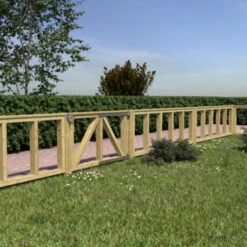 Tuinhek Grenen Donau Ca. 60x180 Cm -Pokon Verkoopwinkel 123 608