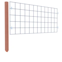 Gaas Volgpakket Tuinhek Hardhout 75x180cm liggend -Pokon Verkoopwinkel 123 667